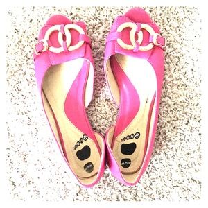Paz pink flats.